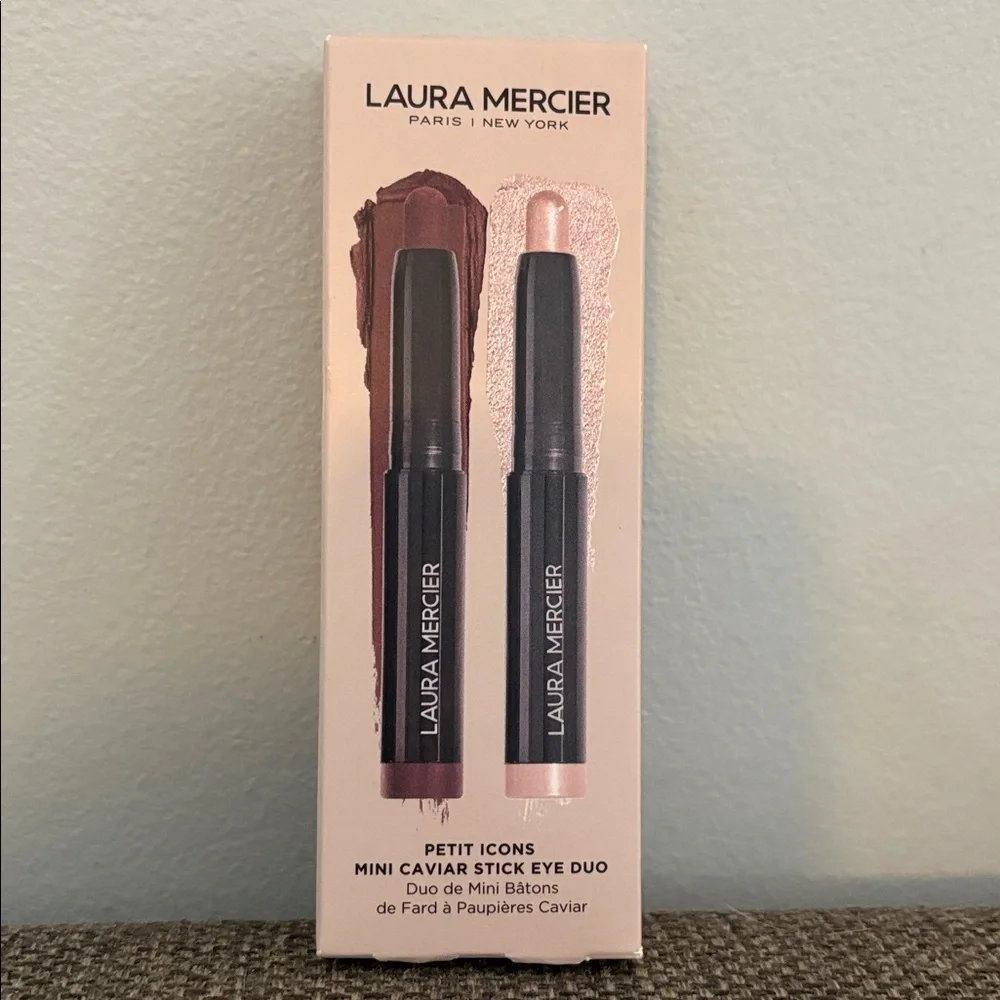BNIB Laura Mercier Petit Icons Mini Caviar Stick Eyeshadow Duo - Picture 3 of 4